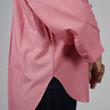 Soft Mauve Cotton Shirt