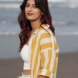 Sunhaze Stripe Cotton Shirt