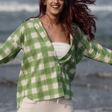 Off-Duty Checked Cotton Shirt