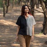 Nira Grid Cotton Shirt