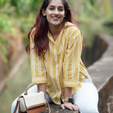 Mellowday Cotton Stripe Shirt