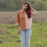 Maati Grid Cotton Shirt