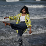 Limezest Stripe Cotton Shirt