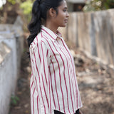 Rubina Stripe Cotton Shirt