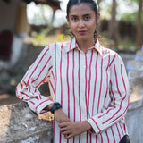 Rubina Stripe Cotton Shirt