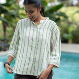 Ivy Stripe Cotton Shirt
