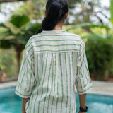Ivy Stripe Cotton Shirt
