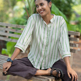 Ivy Stripe Cotton Shirt