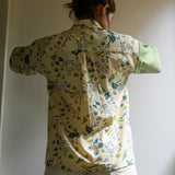 Solo Date Shirt - Handblock Printed Green