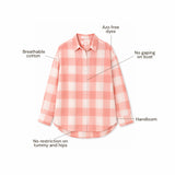 Salmon Checked Handloom Shirt