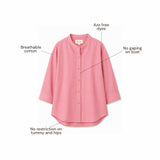 Soft Mauve Cotton Shirt