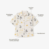 Out Of Office Handblocked Cotton Shirt
