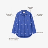 Cobalt Twilight Jamdani Shirt