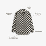 Checkmate Handblocked Cotton Shirt