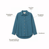 Midnight Slate Handloom Shirt