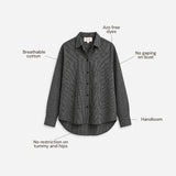Charcoal Charm Handloom Shirt
