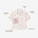 Cat Love Handblocked Cotton Shirt