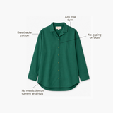 Forest Deep Cotton Shirt