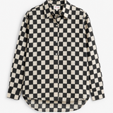 Checkmate Handblocked Cotton Shirt