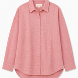Coral Handloom Cotton Shirt