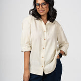 Pencil Stripe Handloom Shirt