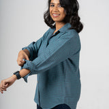 Midnight Slate Handloom Shirt