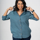 Midnight Slate Handloom Shirt