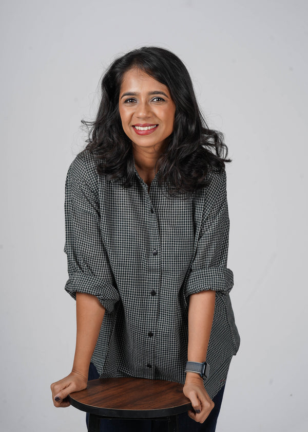 Charcoal Charm Handloom Shirt