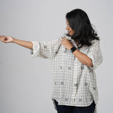 Yin Yang Handwoven Cotton Shirt