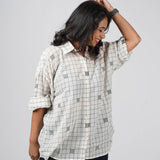 Yin Yang Handwoven Cotton Shirt