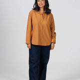Earth Rust Cotton Shirt
