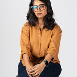 Earth Rust Cotton Shirt
