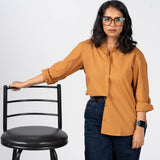 Earth Rust Cotton Shirt