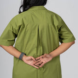 Olive Mist Cotton Shirt