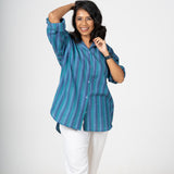 Neel & Green Handloom Stripe Shirt