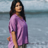 Pure cotton short sleeve shirt