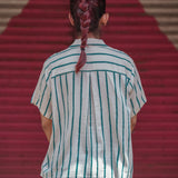 Tealune Stripe Cotton Shirt