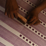 Boysenberry Grid Cotton Shirt