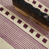 Boysenberry Grid Cotton Shirt