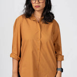 Earth Rust Cotton Shirt
