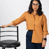Earth Rust Cotton Shirt