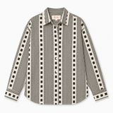 Ink and Chalk Handblocked Cotton Shirt