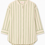 Ivy Stripe Handblocked Cotton Shirt