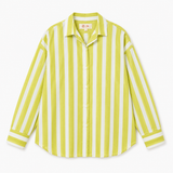 Limezest Stripe Handblocked Cotton Shirt