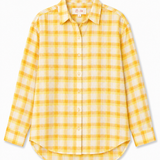 Marigold Handloom Cotton Shirt