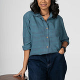 Midnight Slate Handloom Shirt