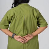 Olive Mist Cotton Shirt
