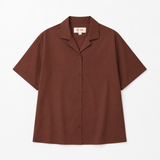 Raw Cocoa Cotton Shirt