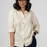 Pencil Stripe Handloom Shirt
