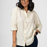 Pencil Stripe Handloom Shirt
